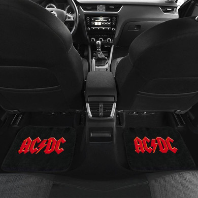 ACDC Band Guitarist in black Car Floor Mats