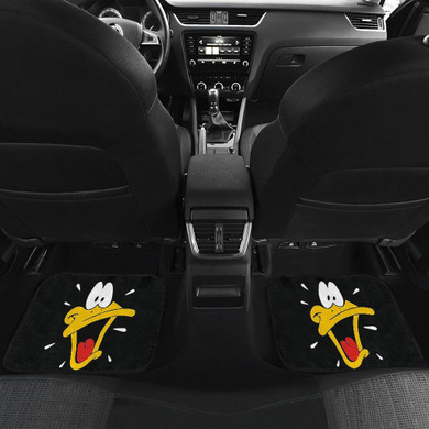 Daffy Duck Funny in black Car Floor Mats
