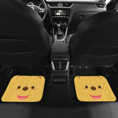 Pooh Face Car Floor Mats