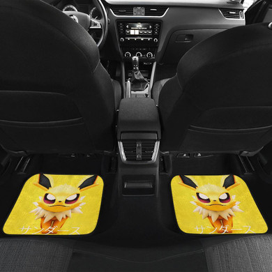 Jolteon Pokemon Yellow Car Floor Mats