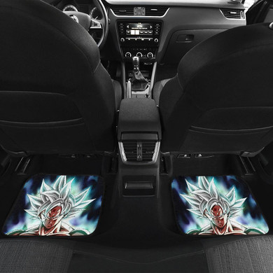 Ultra Instinct Goku Anime Car Floor Mats