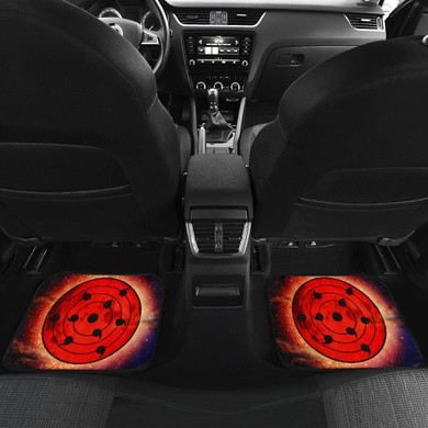 Tsukuyomi Eyes Sign Naruto Anime Car Floor Mats