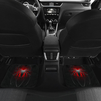 Spiderman Front And Back Car Mats