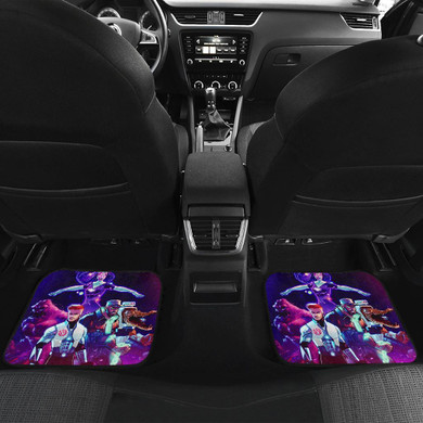 Rick And Morty The Vindicators Car Floor Mats