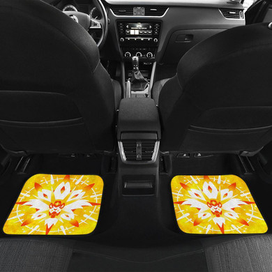 Pokemon Moon Sun Yellow Car Floor Mats Pokemon Moon Sun Yellow Car Floor Mats