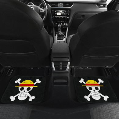 Luffy One Piece Sign Anime Car Floor Mats