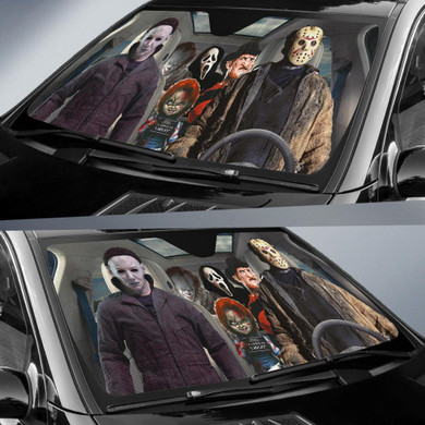 Horror Movies Auto Sun Shade Windshield
