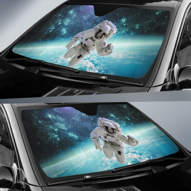 Astronaut in The Galaxy Car Auto Sun Shade Windshield
