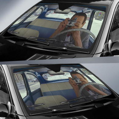 Pee Wee Herman Auto Car Sun Shade Windshield