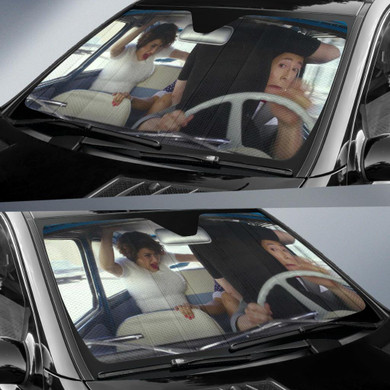 Pee Wee Big Holiday Auto Car Sun Shade Windshield