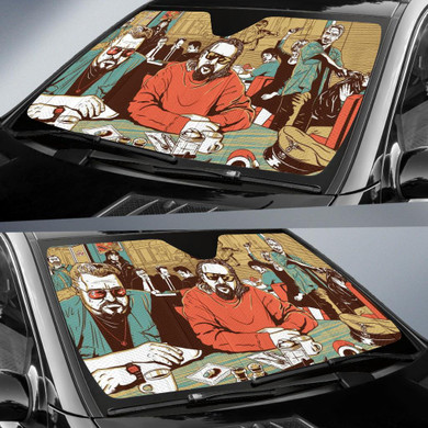 No Country For Old Men Big Lebowski Auto Sun Shade Windshield