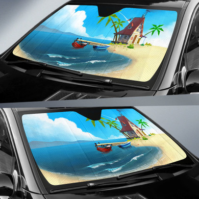Kame House Auto Sun Shade Windshield