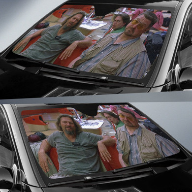 Big Lebowski Funny Auto Car Sun Shade Windshield