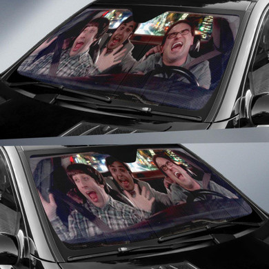 Big Bang Theory Jingle Bells Auto Car Sun Shade Windshield