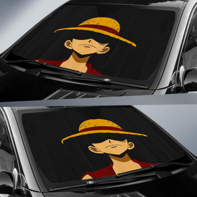 Luffy Anime One Peace Auto Car Sun Shade Windshield