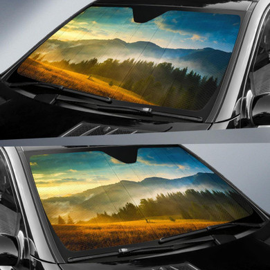 Beautiful Landscape Auto Car Sun Shade Windshield Beautiful Landscape Auto Car Sun Shade Windshield