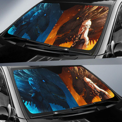 A Song Ice And Fire Auto Car Sun Shade Windshield
