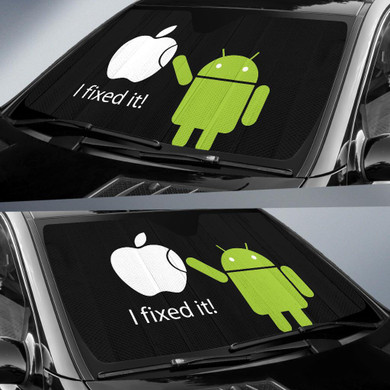 Funny Android Auto Sun Shade Windshield