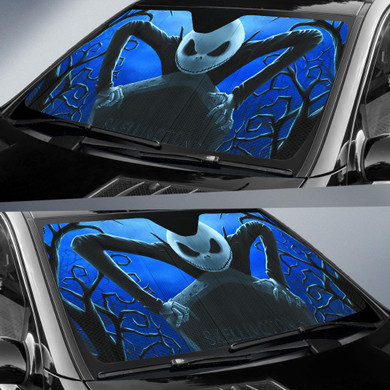 The nightmare before christmas jack skellington auto sun Shade Windshield