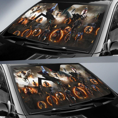 Avengers Assemble Auto Sun Shade Windshield