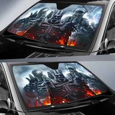 The Witcher Auto Car Sun Shade Windshield