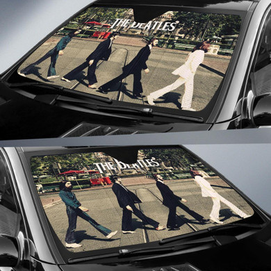 The Beatles Auto Car Sun Shade Windshield