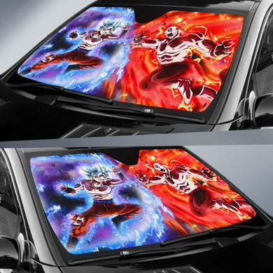 Goku Vs Jiren Auto Car Sun Shade Windshield