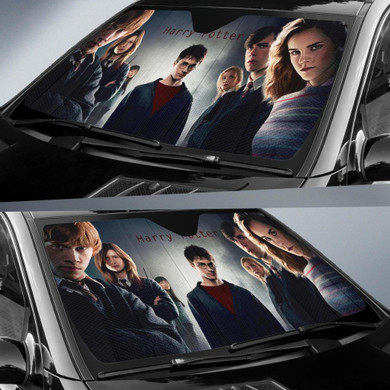 Harry Potter Auto Car Sun Shade Windshield