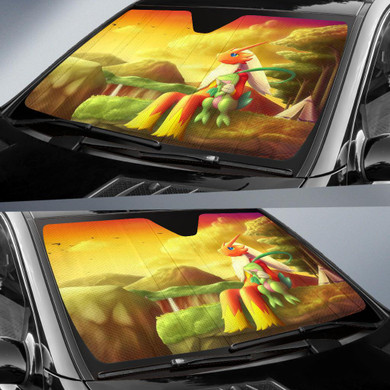 Pokemon Sunset Auto Car Sun Shade Windshield