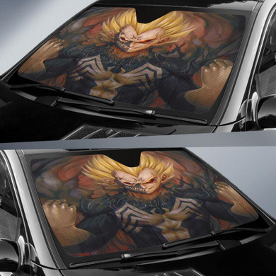 Majin Vegeta Venom Auto Car Sun Shade Windshield