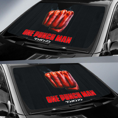 One Punch Man Auto Sun Shade Windshield