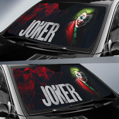 Joker Car Sun Shade Suicide Squad
