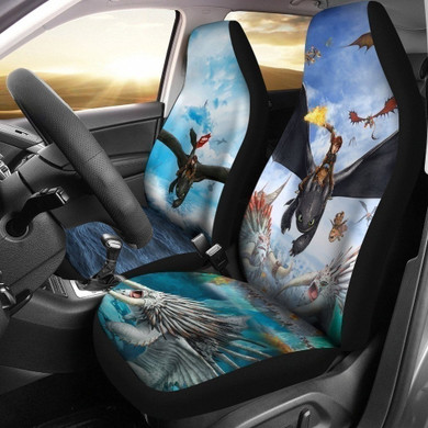 How To Train Your Dragon  Tootless Flying Car Seat Covers How To Train Your Dragon  Tootless Flying Car Seat Covers