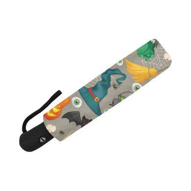 Happy Halloween Auto Foldable Umbrella