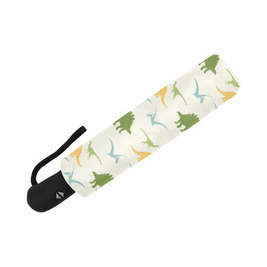 Cartoon Dinosaur Auto Foldable Umbrella