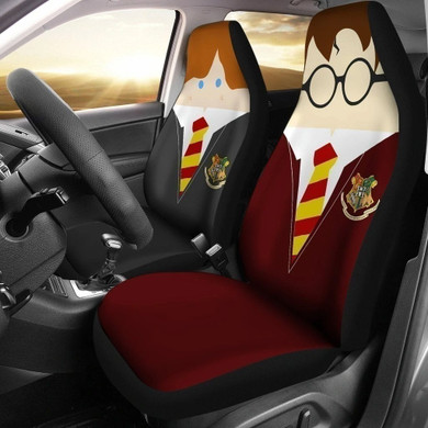 Jack and Sally Nightmare Car Seat Covers