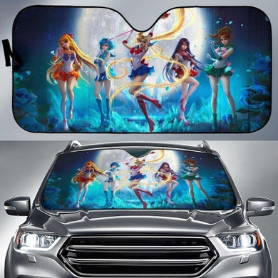 Sailor Moon Team Anime Auto Sun Shade