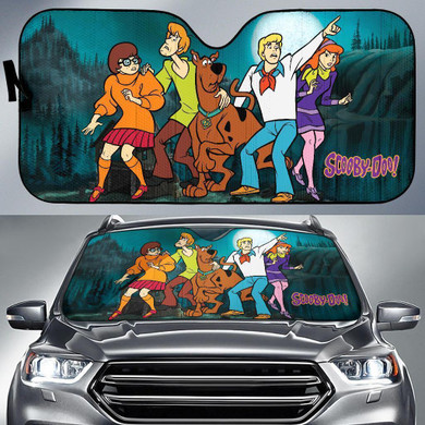 Scooby-Doo Squad Funny Car Sun Shade