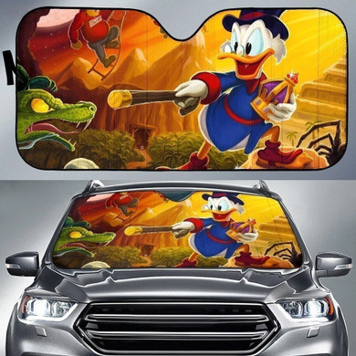 Scrooge McDuck Ducktales Auto Sun Shade