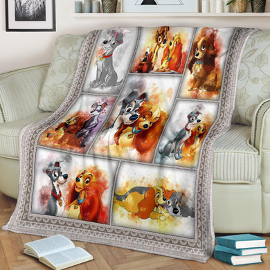 Lady and the tramp Blanket