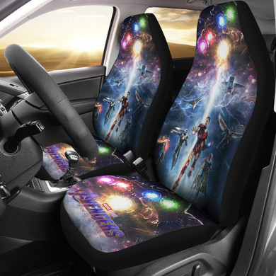 Superheroes Vs Infinity Gauntlet Avengers Endgame Car Seat Covers