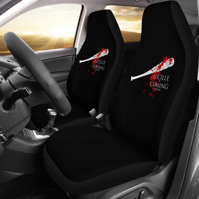 The Walking Dead Lucille Is Coming Car Seat Covers The Walking Dead Lucille Is Coming Car Seat Covers