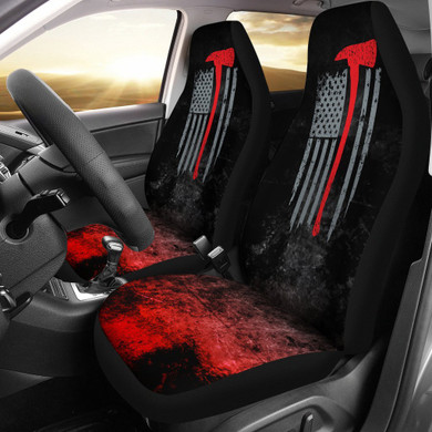 American Firefighter Car Seat Covers   firefighter