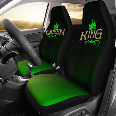 Irish King & Queen Car Seat Covers
