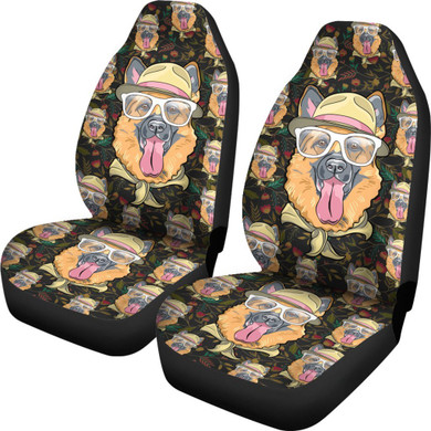 Cool German Shepherd Car Seat Covers