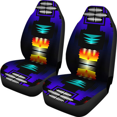 Midnight Fire Sage Car Seat Covers