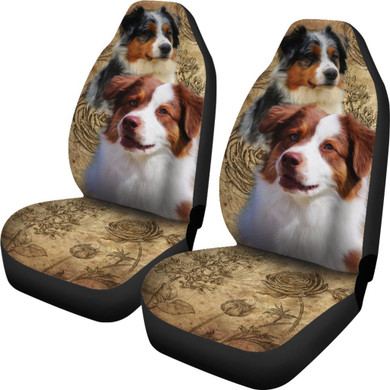 Australian Shepherds Car Seat Covers