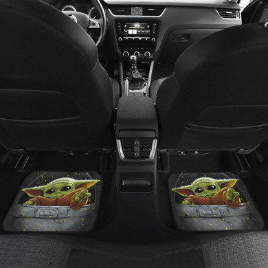 Baby Yoda Car Floor Mats The Mandalorian s Baby Yoda Car Floor Mats The Mandalorian s