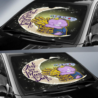 Baby Thanos Auto Sun Shade Windshield