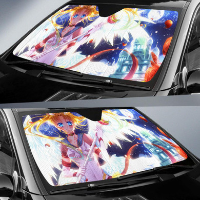 Sailor Moon Art Anime Auto Sun Shade Windshield